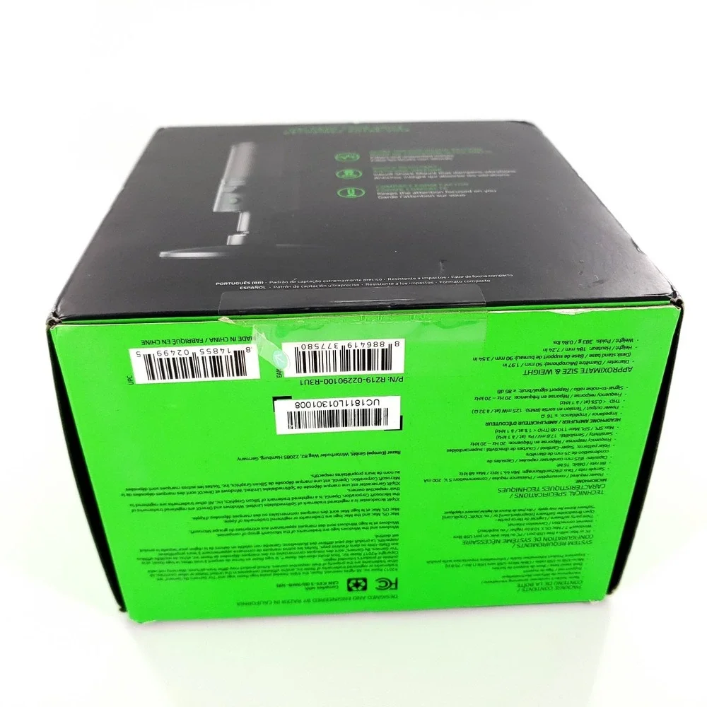 Razer Seiren X Compact Condenser Streaming Microphone USB Brand New Sealed
